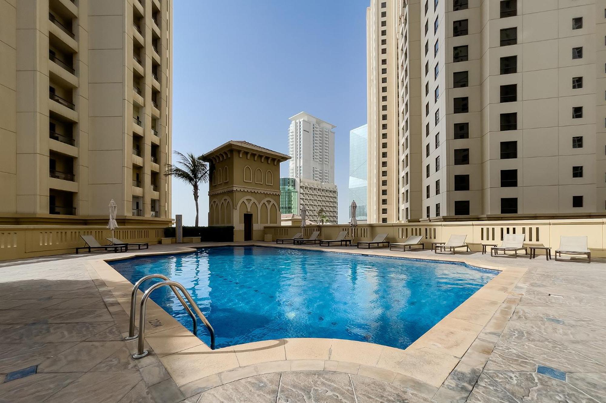 Premium 2Bdr Apartment See View Bahar 4 Jbr Ντουμπάι Εξωτερικό φωτογραφία