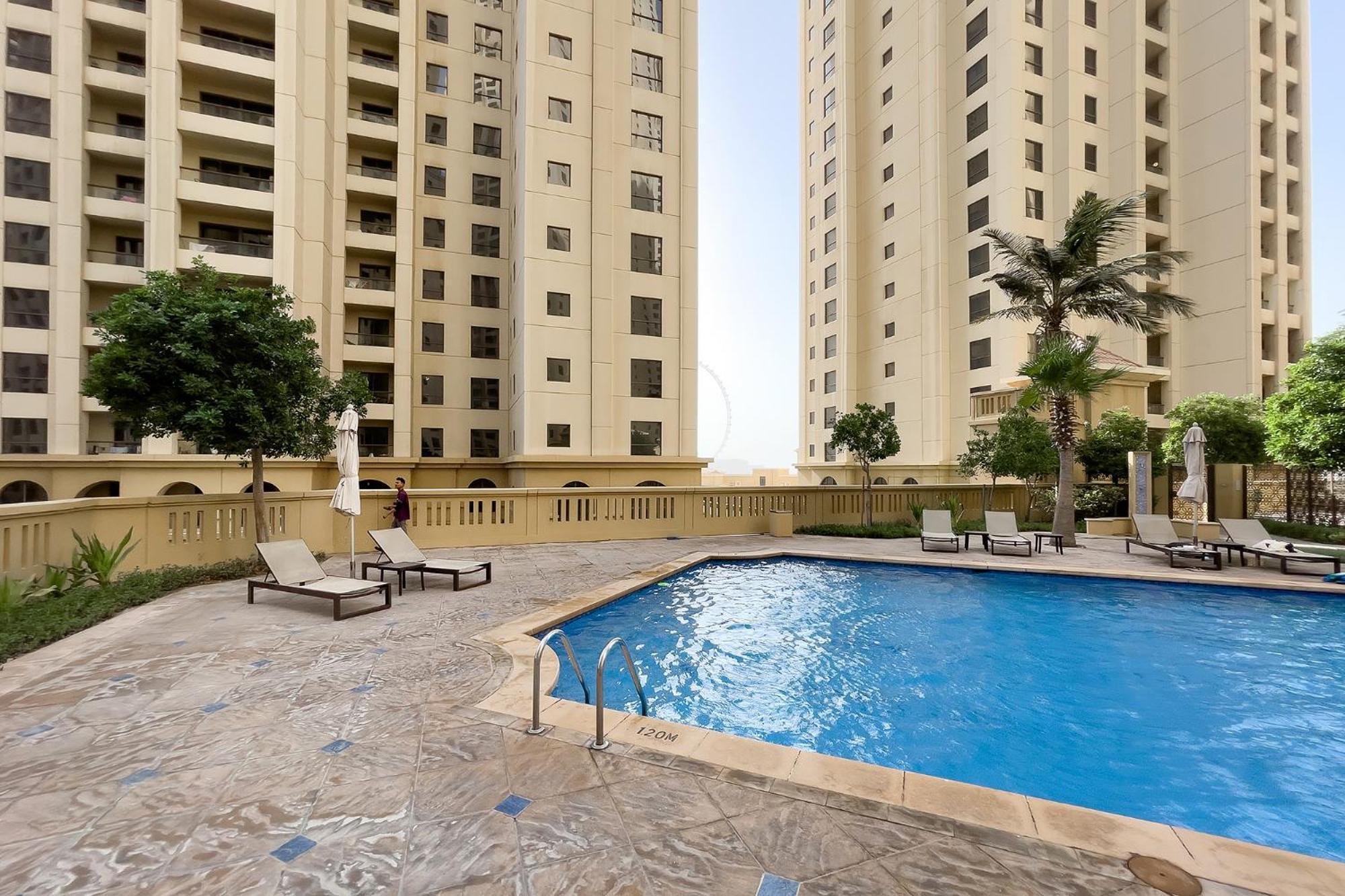 Premium 2Bdr Apartment See View Bahar 4 Jbr Ντουμπάι Εξωτερικό φωτογραφία