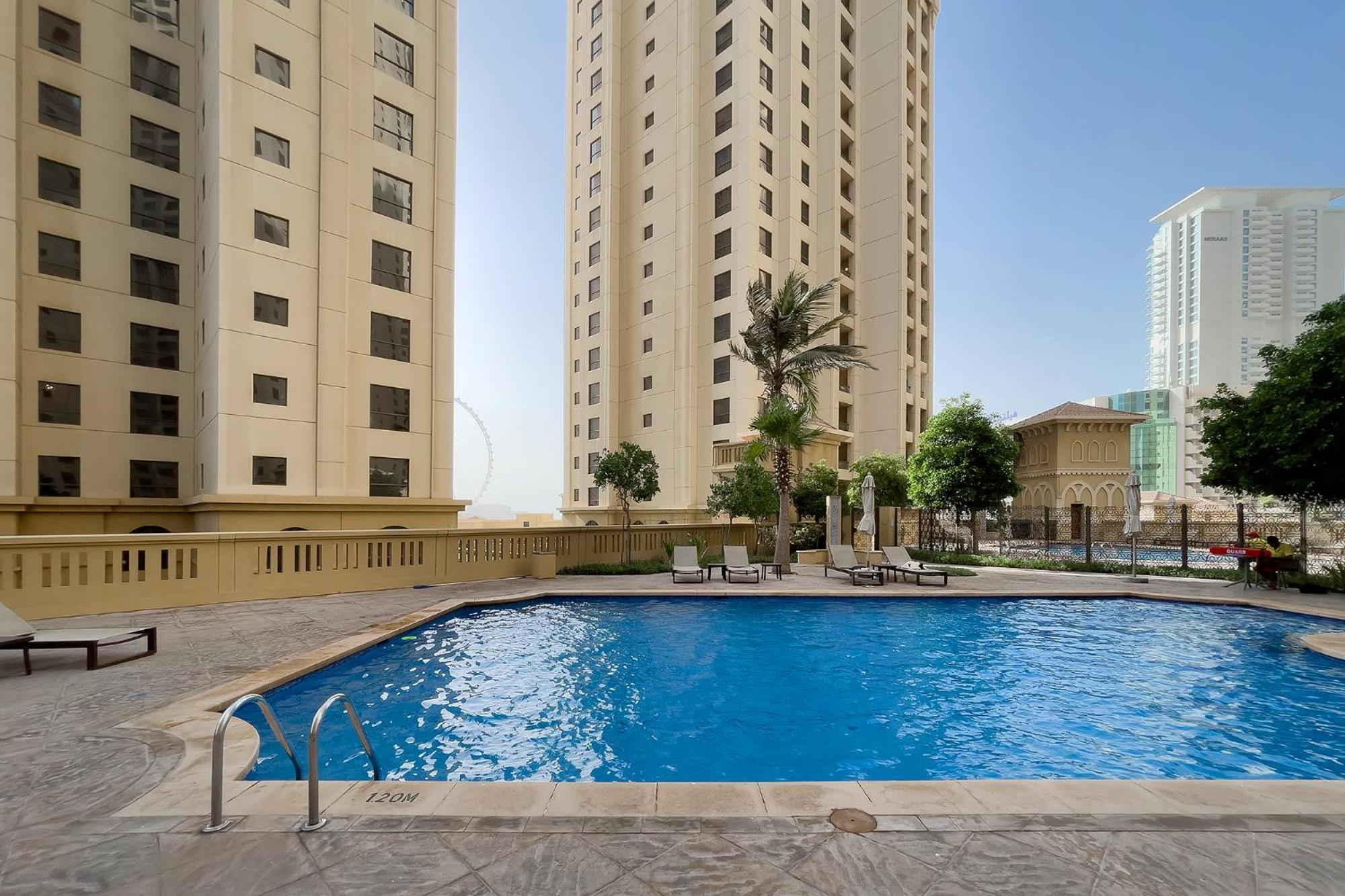 Premium 2Bdr Apartment See View Bahar 4 Jbr Ντουμπάι Εξωτερικό φωτογραφία